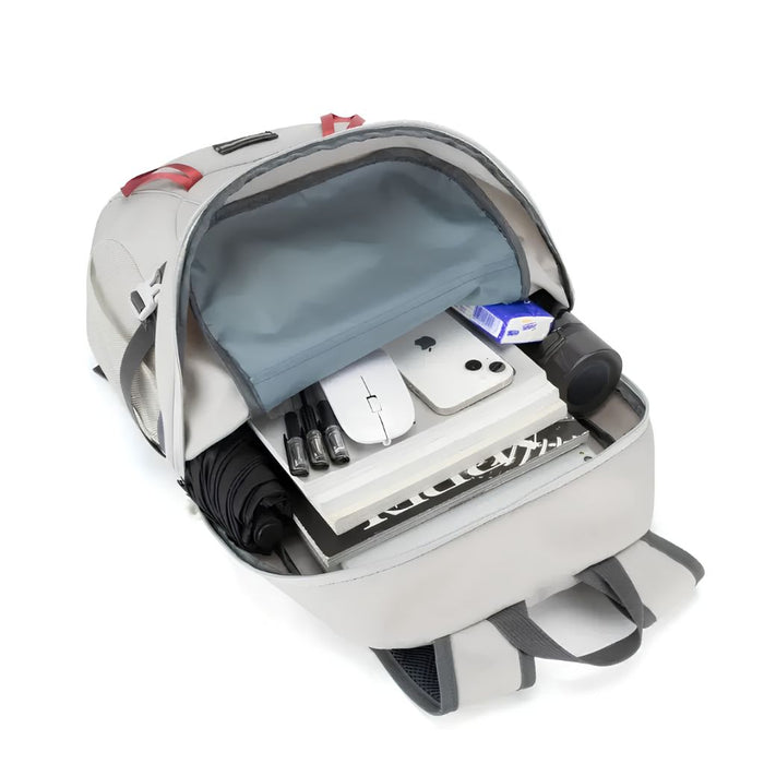 Raptor Travel Hiking Compartments Backpack 15.6-inch Laptop - of white
