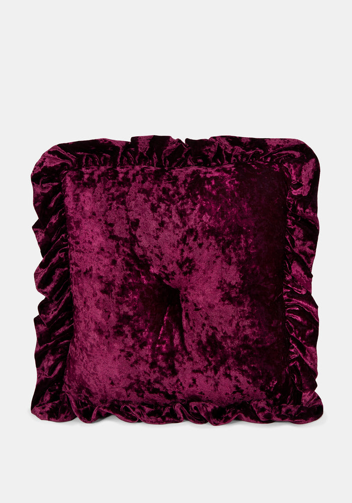 Ravynelle Gothic Window Ruched Cushion