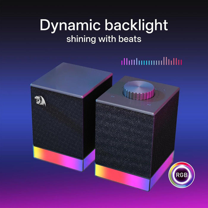 Redragon Glyph GS517 RGB Wireless Desktop Speakers