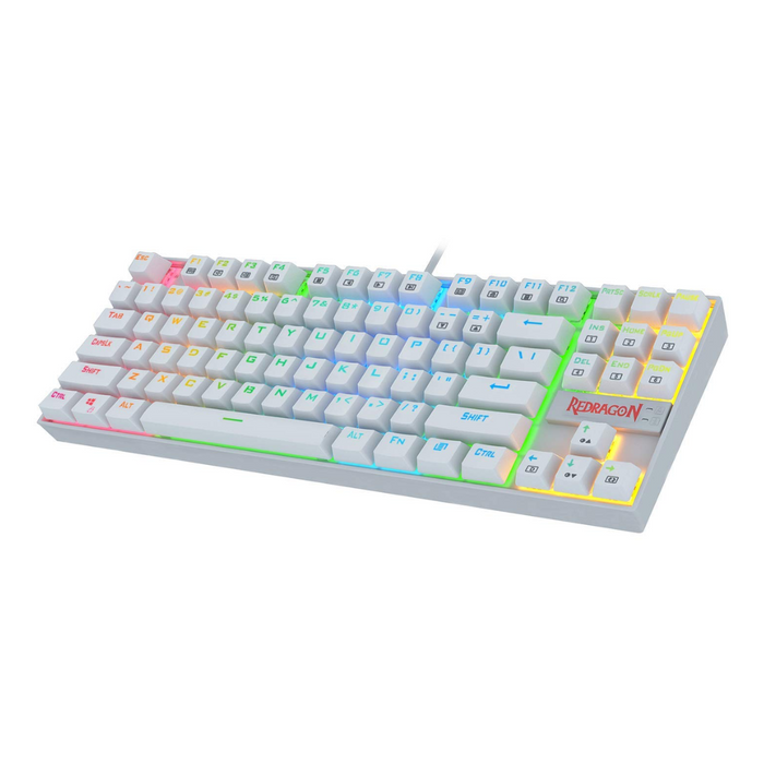 Redragon K552W-RGB, Kumara, 80% Mechanical, Wired TKL, Blue Switches, Gaming Keyboard - شركة القيم العالمية للحاسبات