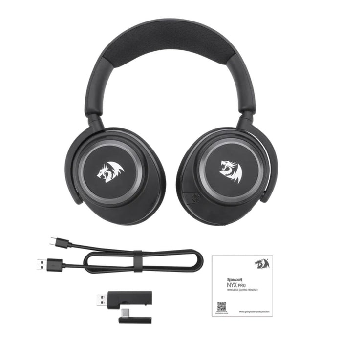 Redragon NYX Pro H891 Wireless Gaming Headset - Black