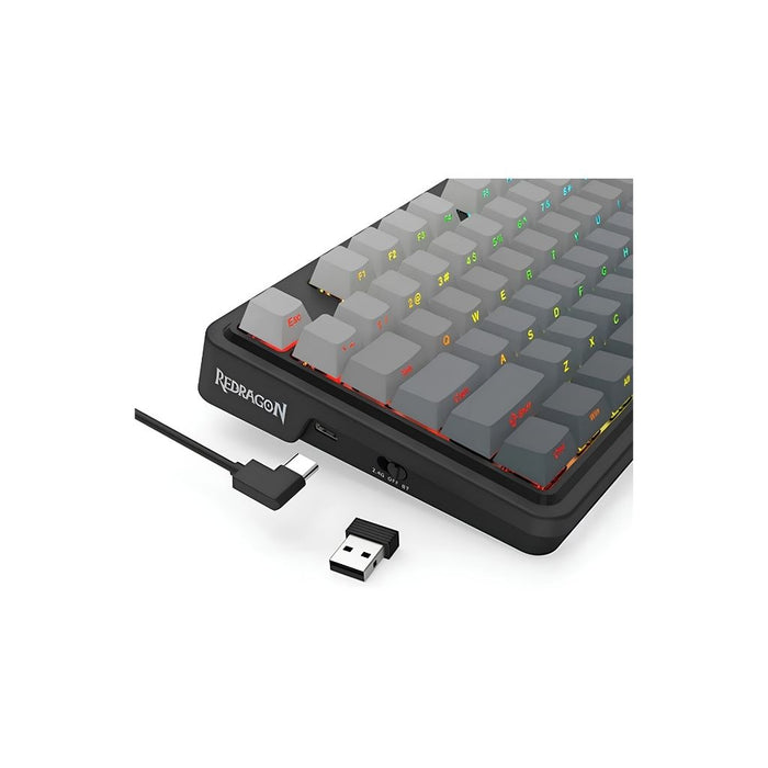 Redragon UCAL K673SP PRO Wireless Gaming Keyboard - White
