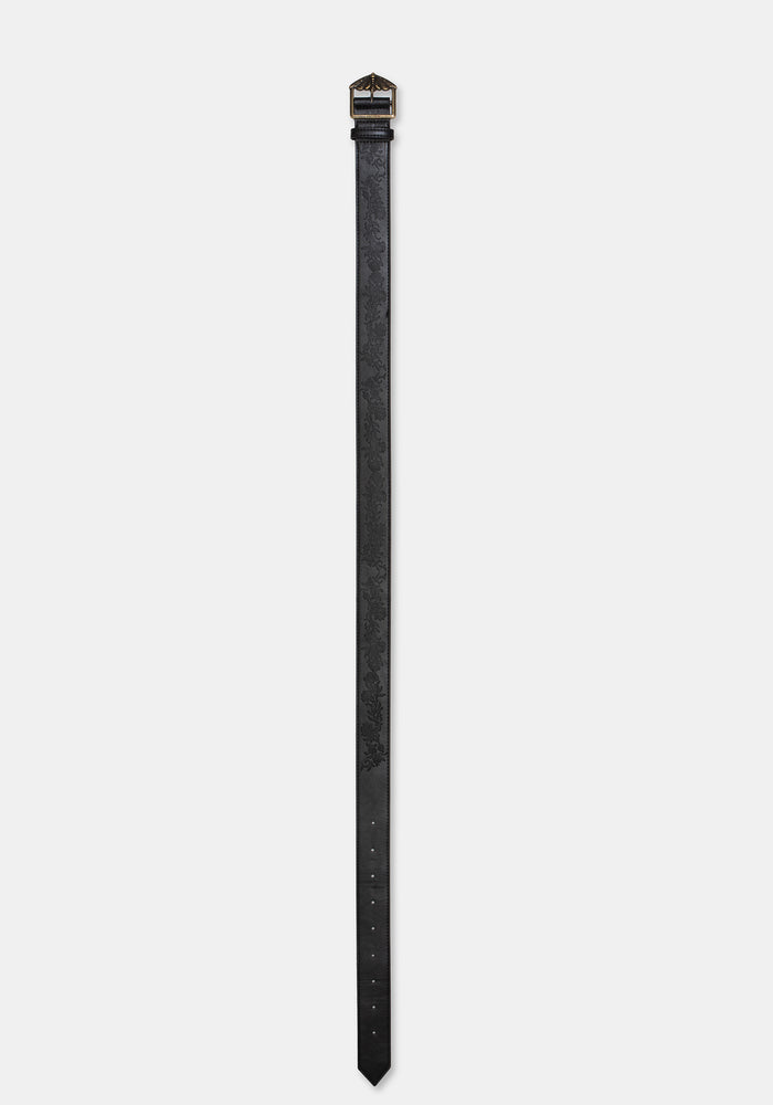 Rosamoth Debossed Buckle Belt