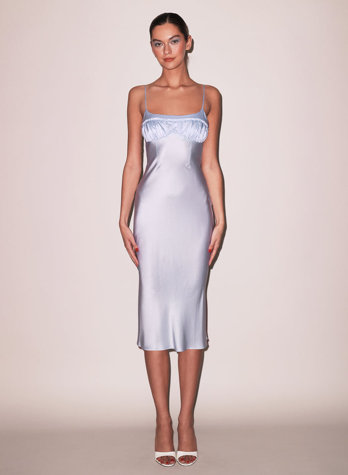 Ruched Bust Dress-cloud-flat