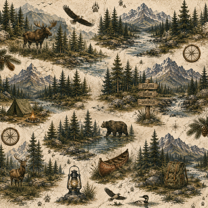 Rustic Outdoors Scrapbook Kit