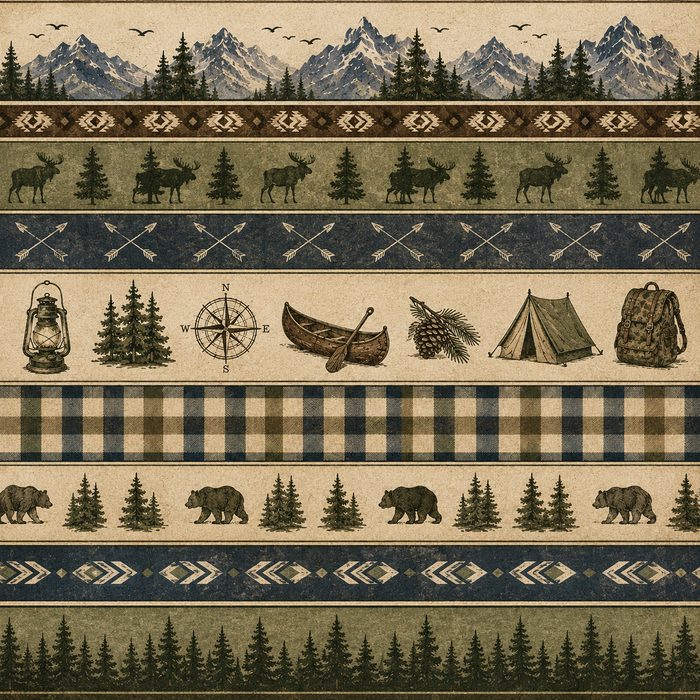 Rustic Outdoors Scrapbook Kit