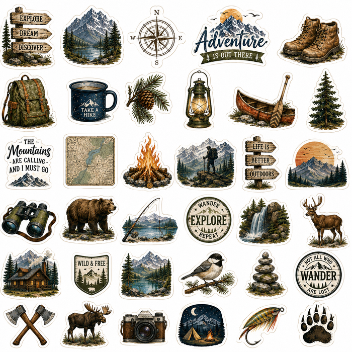 Rustic Outdoors Scrapbook Kit