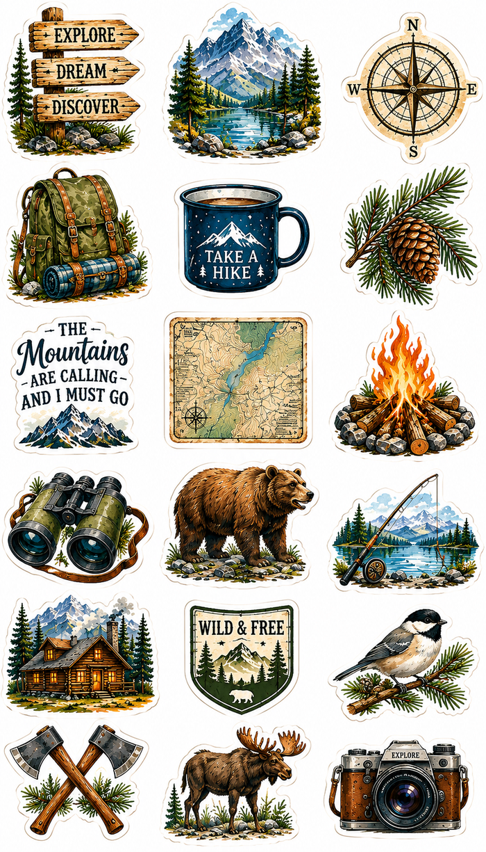 Rustic Outdoors Scrapbook Kit