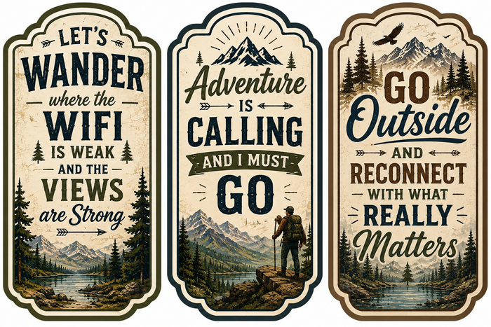 Rustic Outdoors Scrapbook Kit