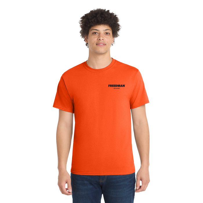 Safety Tee - PC55 - Freedman - Black Logo