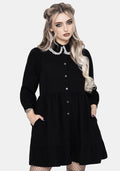 Salem Collar Mini Smock Dress