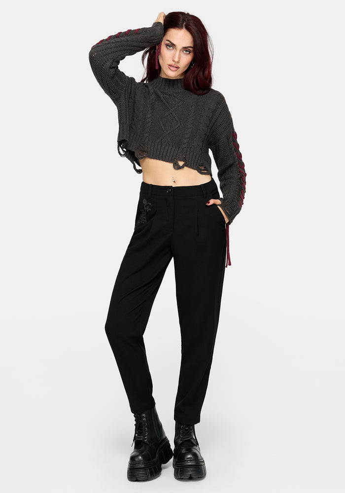 Sanct Embroidered Trouser