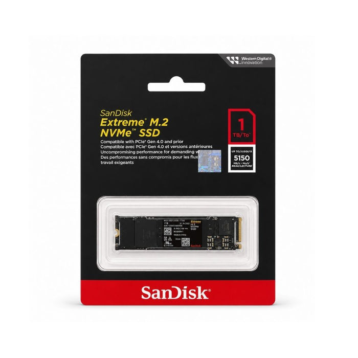 SanDisk Extreme 1TB NVMe SSD - M.2 2280 PCIe Gen 4