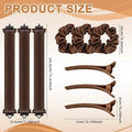 Satin Heatless Hair Curling Set