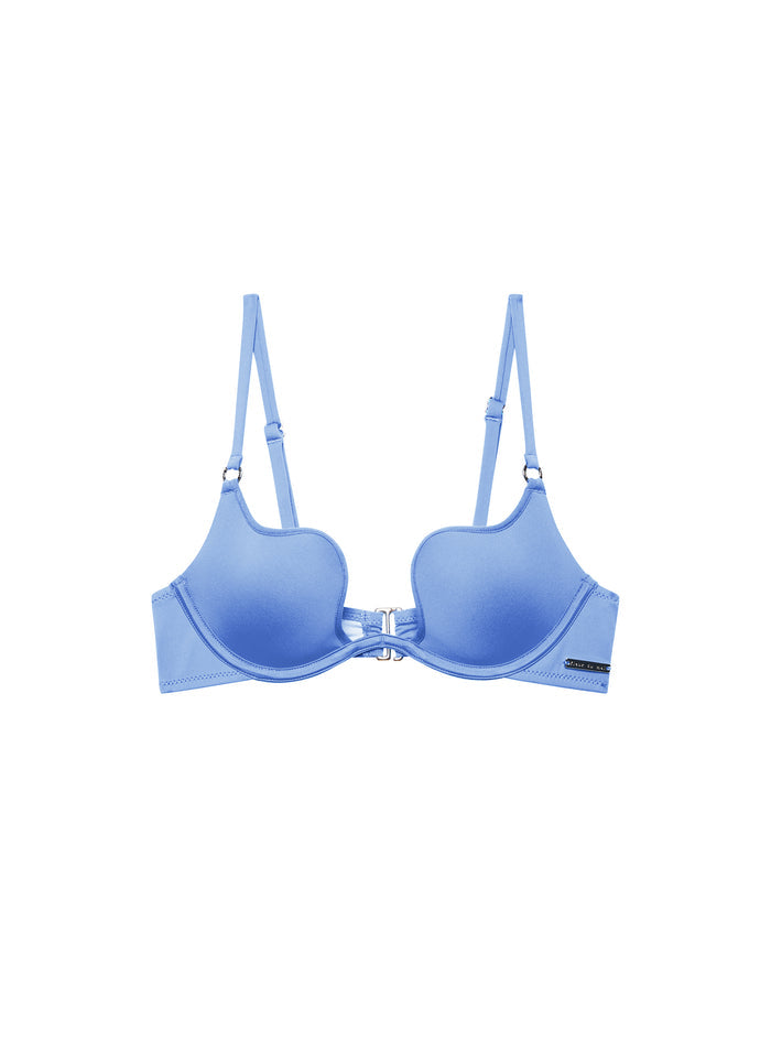 Seduce U-Plunge Bikini Top-mediterranean-flat