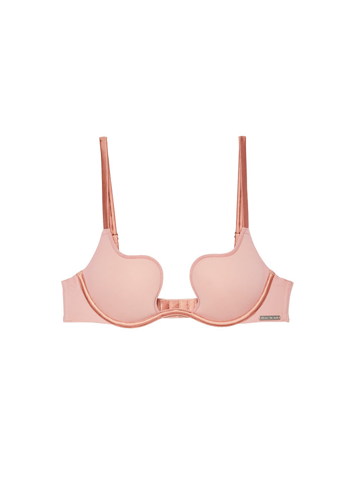 Seduce U-Plunge Bra-tan-flat