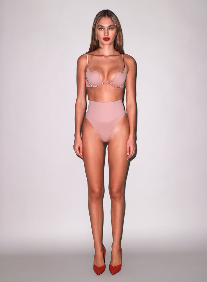 Seduce U-Plunge Bra-tan