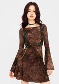 Serenade Long Sleeve Floral Mini Dress