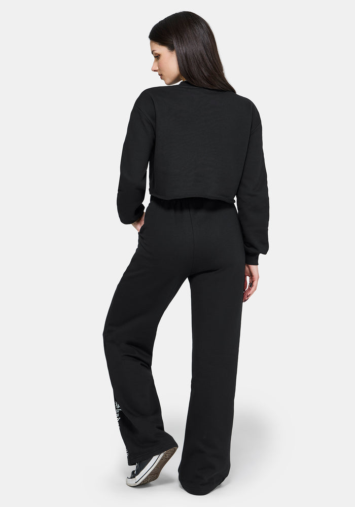 Shadows Crop Sweat Top