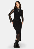 Shesha Mesh Midi Dress
