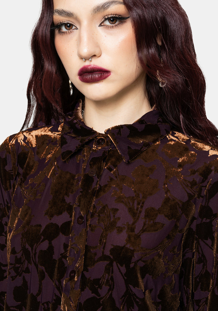 Sienna Devore Shirt