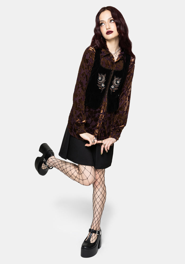 Sienna Devore Shirt