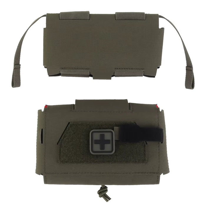 Signal & Steel Compact Trauma IFAK Pouch V3 – Tactical MOLLE Medical Kit Carrier