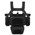 Signal & Steel Modular Mini Chest Rig – Adjustable MOLLE Micro Rig with Magazine Pouches