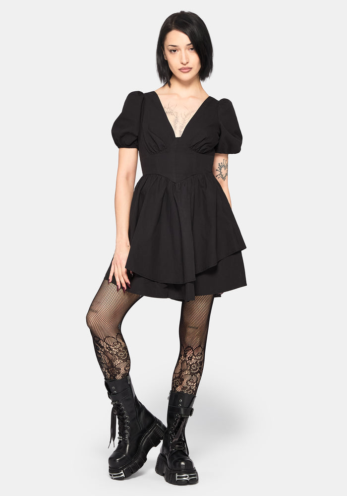 Sisella Lace Fishnet Tights