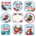 Sledding Scrapbook Kit