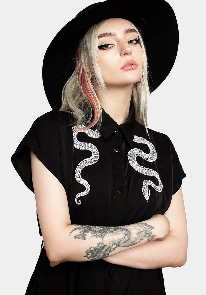 Slither Relaxed Midi Dress