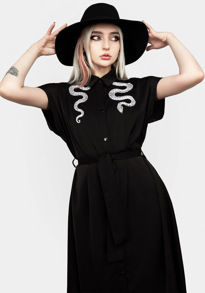 Slither Relaxed Midi Dress