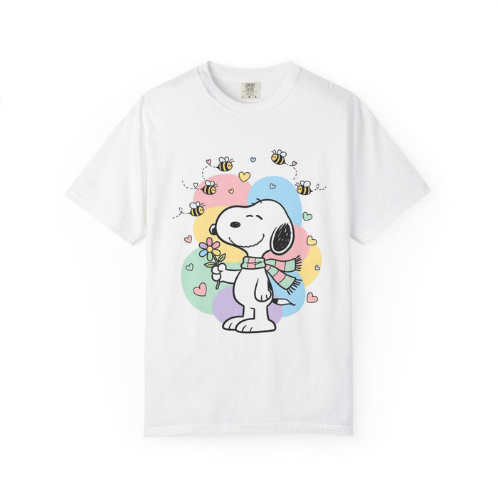 Snoopy Floral Hearts T-Shirt
