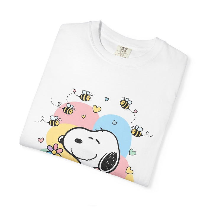 Snoopy Floral Hearts T-Shirt