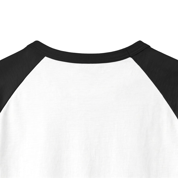 Star Raglan Shirt – Distressed Black Star Baseball Tee