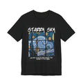 Starry Sky Tee — 'Life May Always Have Regret But Future Is Still Good' Graphic T-Shirt