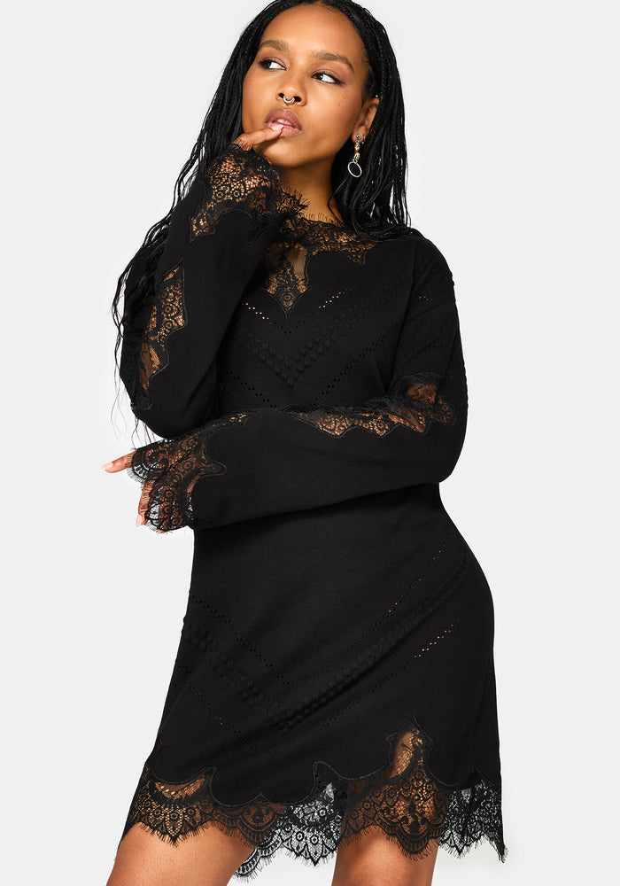 Stormwoken Knit Mini Dress