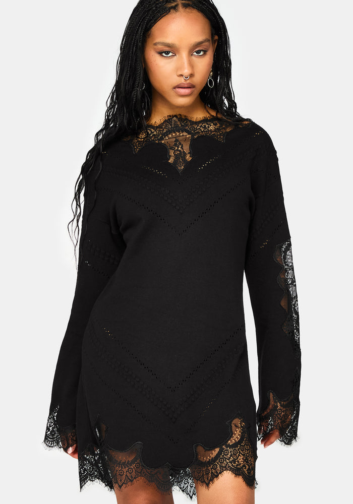 Stormwoken Knit Mini Dress