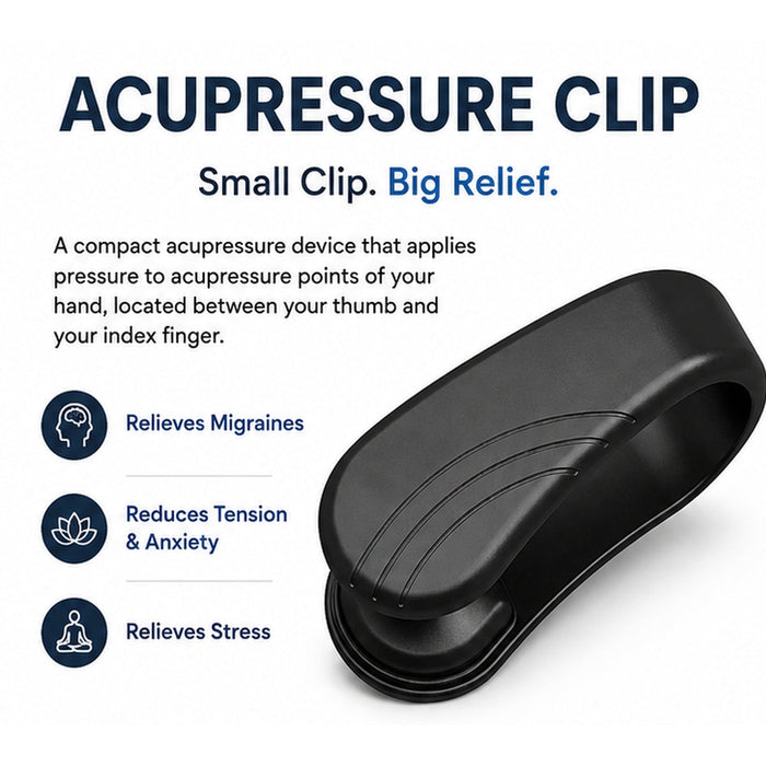 Sugar Control LI4 Acupressure Point Clip
