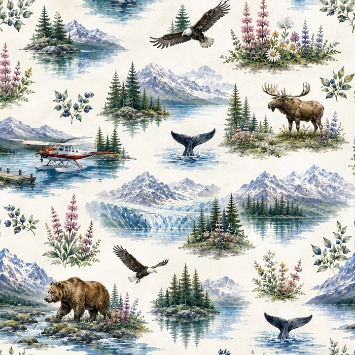 Summer in Alaska Scrapbook Kit