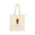 Sunflower Cotton Tote Bag – Floral Canvas Market Grocery Bag