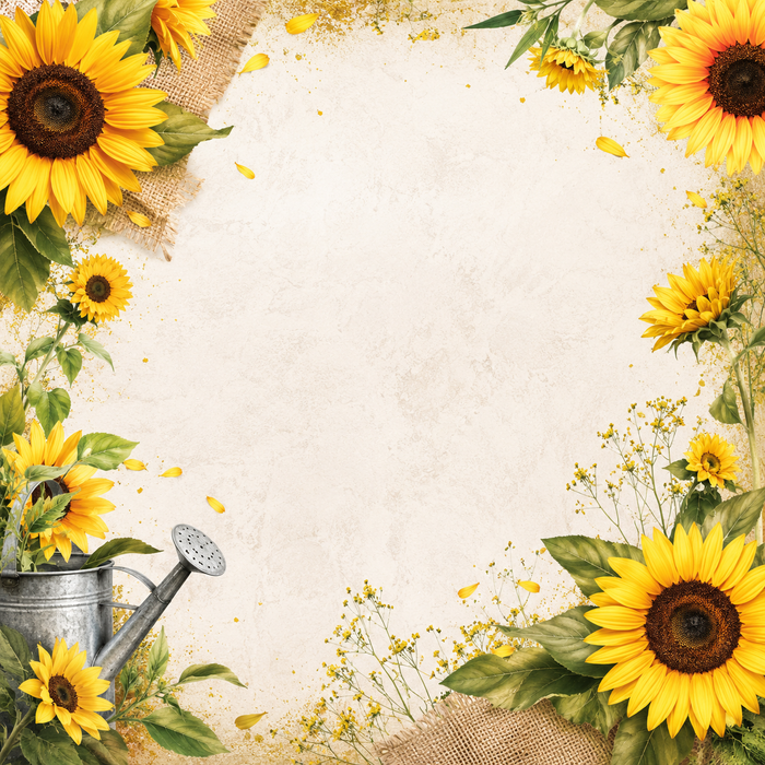 Sunflower Scrapbook Kit