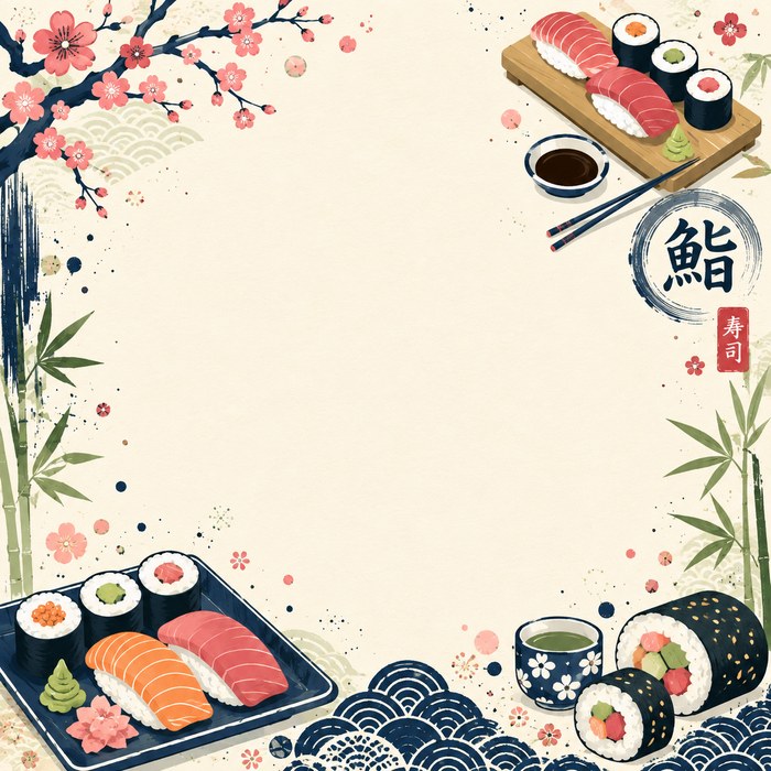 Sushi Scrapbook Kit