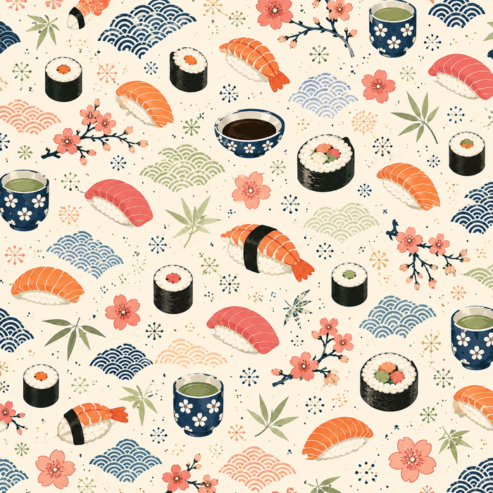 Sushi Scrapbook Kit