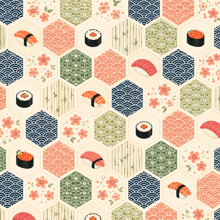 Sushi Scrapbook Kit