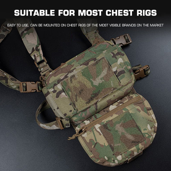 Tactical Vest with Drop Pouch