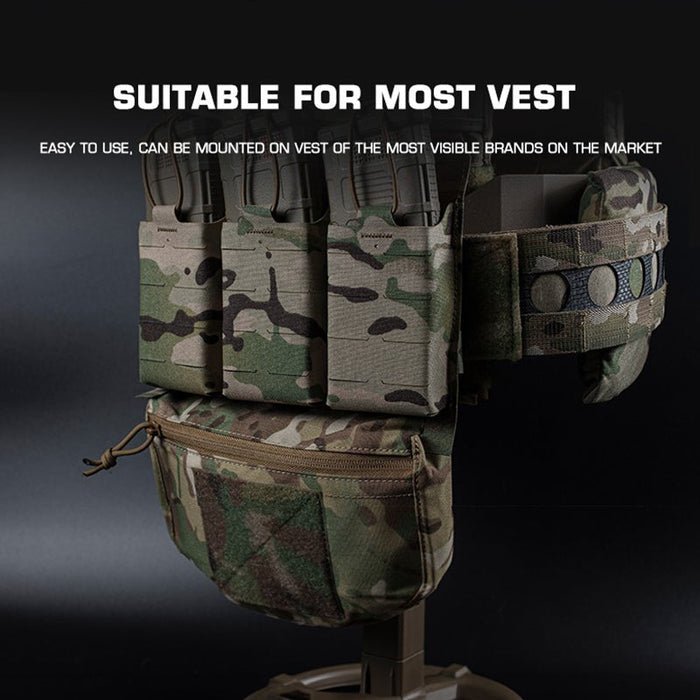 Tactical Vest with Drop Pouch