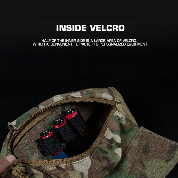 Tactical Vest with Drop Pouch