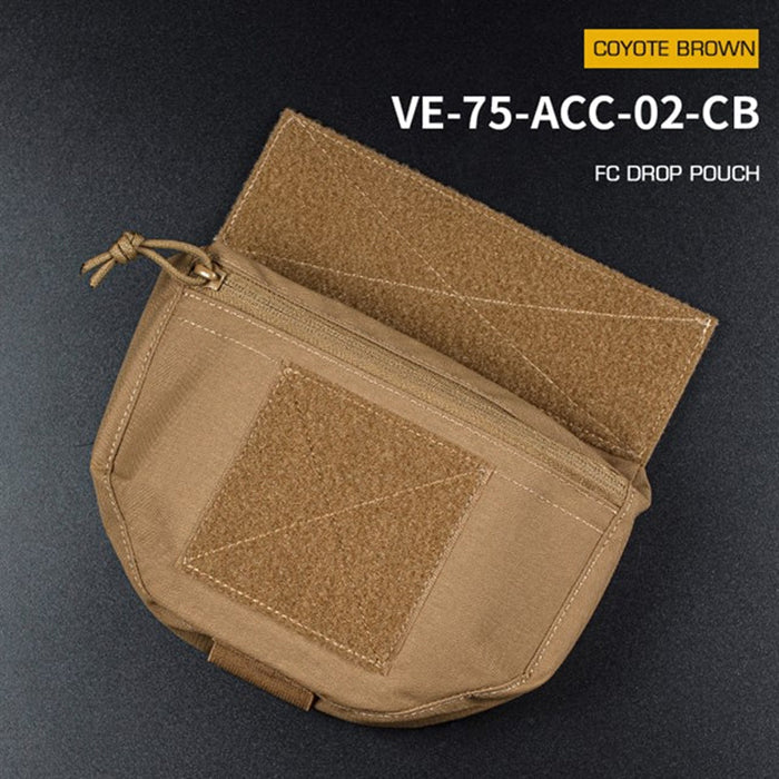 Tactical Vest with Drop Pouch