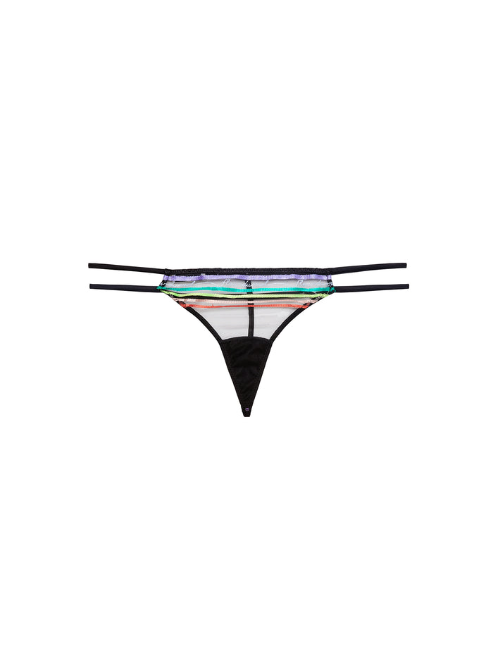 Taste Le Rainbow V-String-black-flat